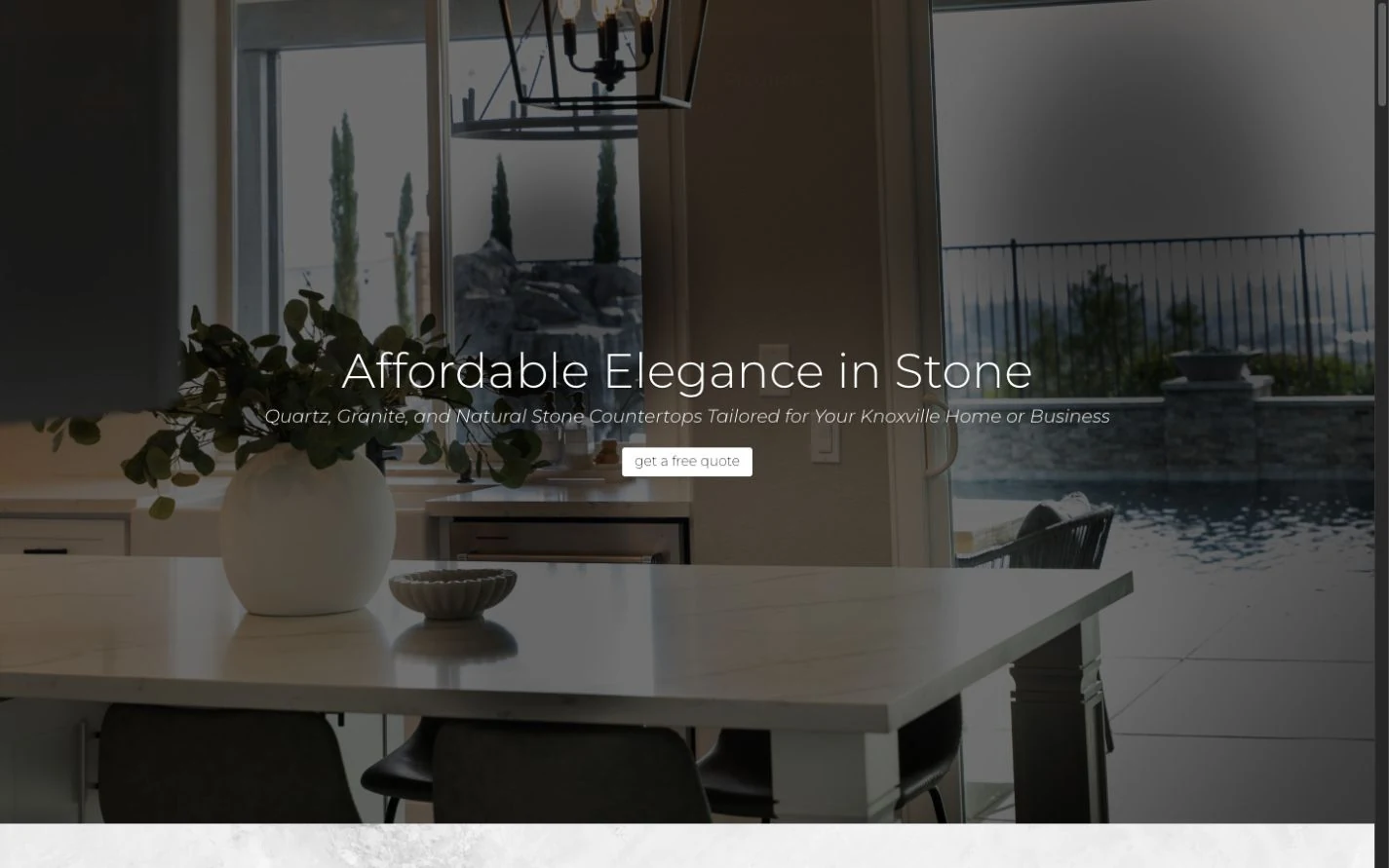 Desktop view of Knoxville Wholesale Granite