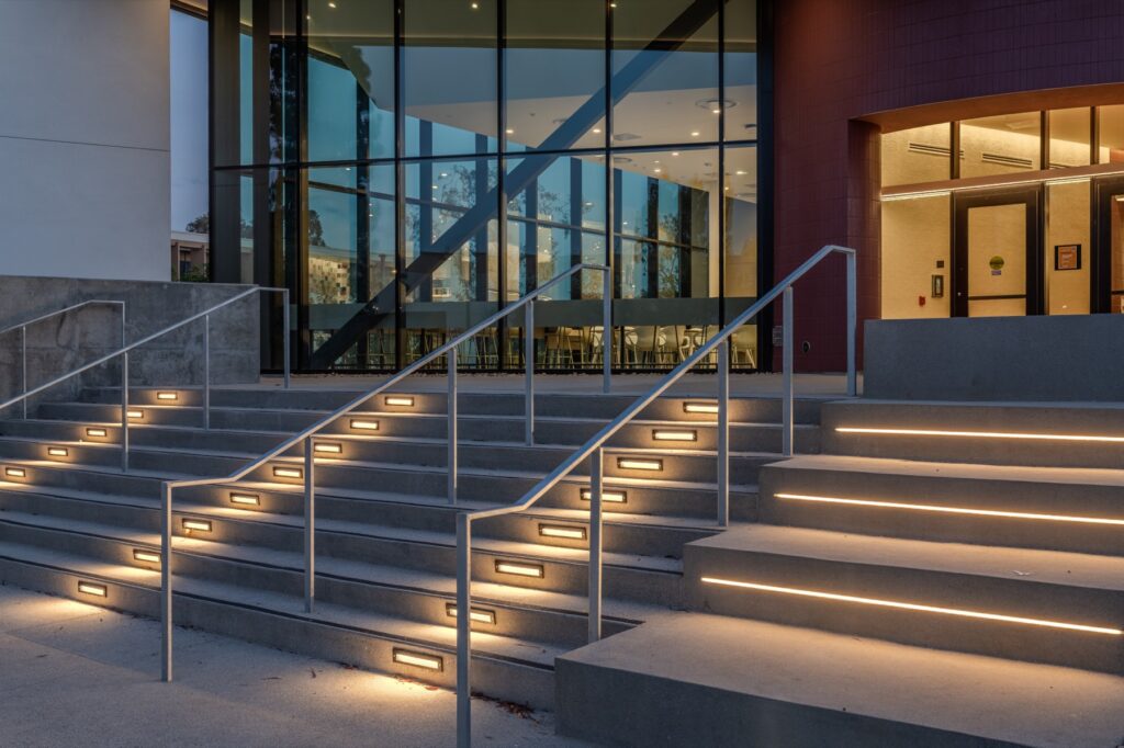 Completed CSU Dominguez Hills Student Housing and Dining Commons exterior in 2026