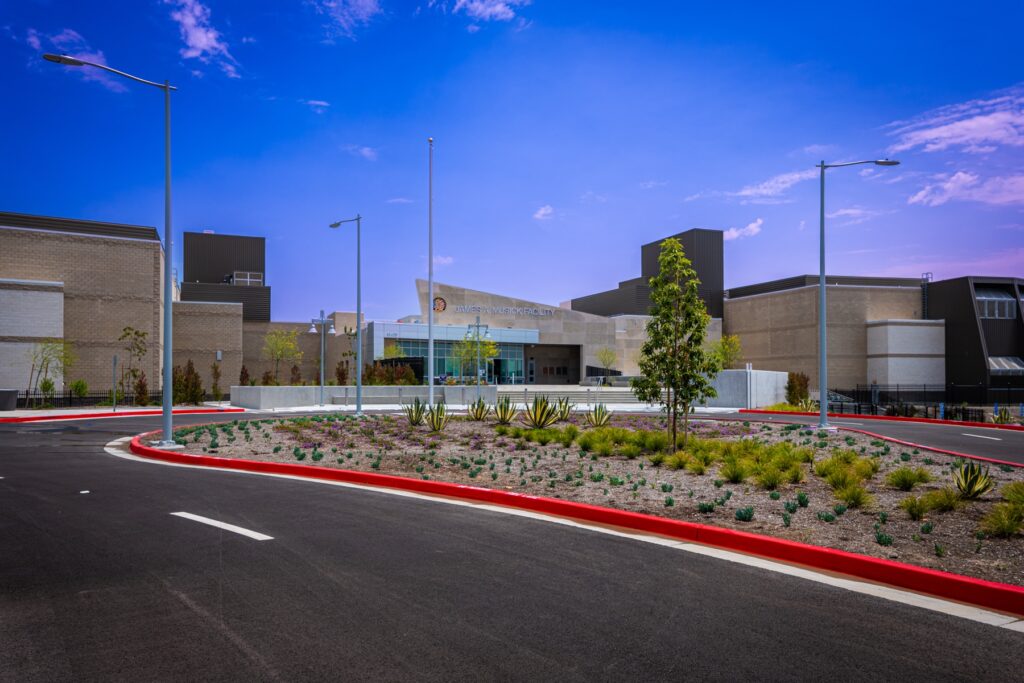 Completed James A. Musick Facility photographed for Bernards in 2024