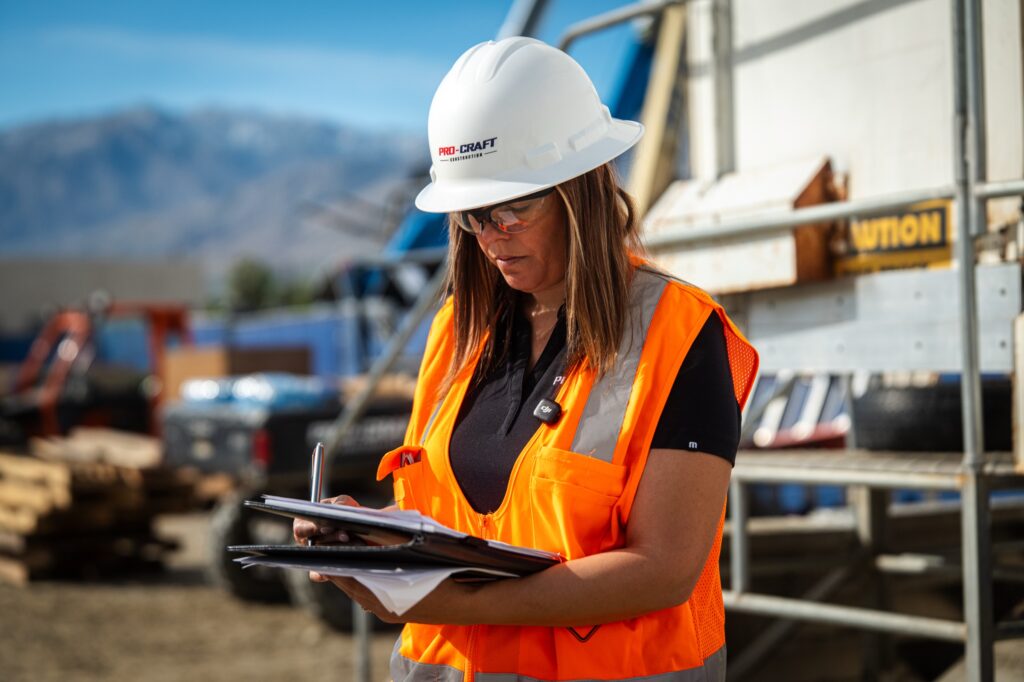 Pro-Craft field lead at College of the Desert Palm Springs Development Project